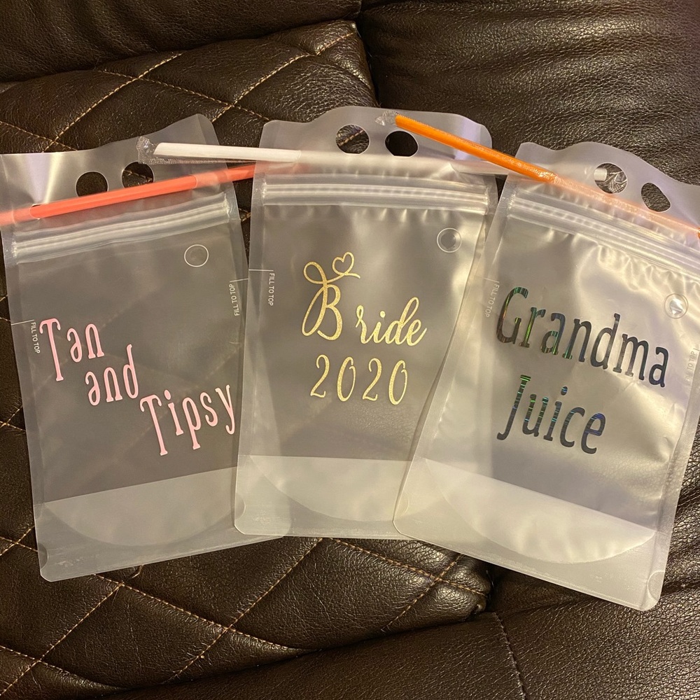 Reusable Drink Pouches Discount on Multiples!